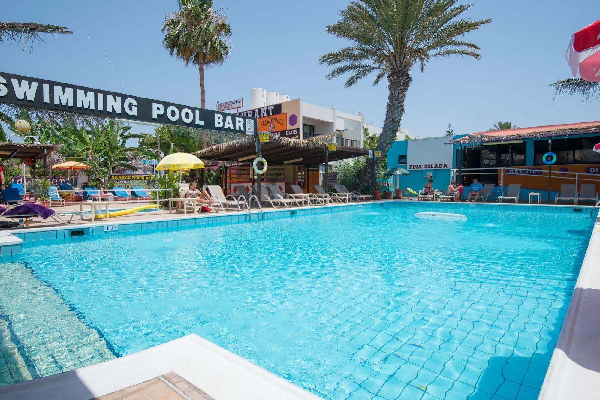 Kkaras Hotel 3 Star Agia Napa Buitenkant foto